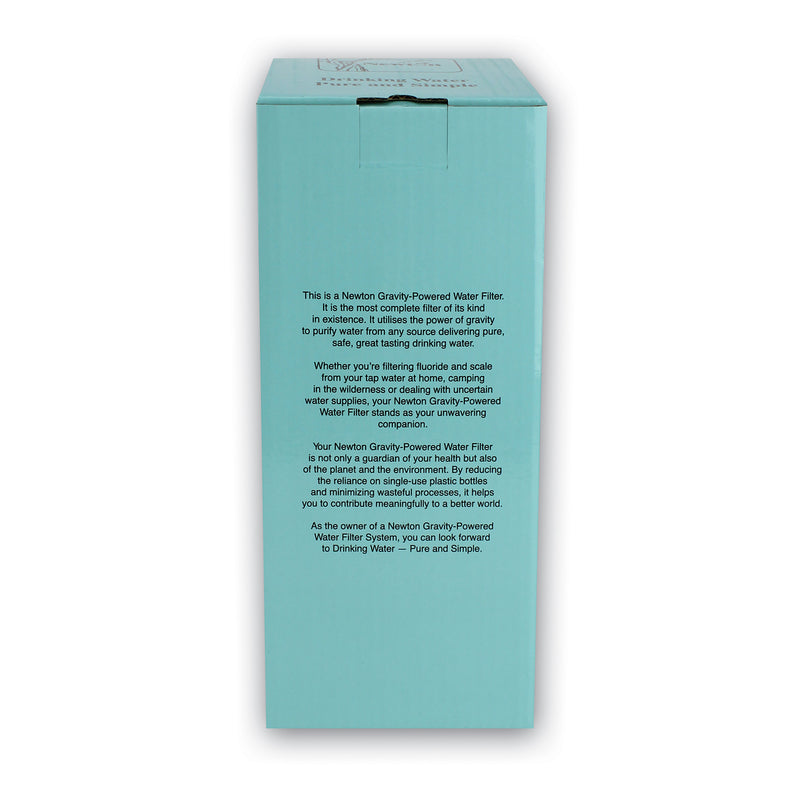 Laden Sie das Bild in Galerie -Viewer, Newton Gravity-Powered 1L Water Filter System with Fluoride Removal and Limescale Reduction