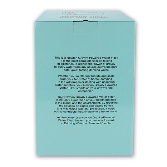 6-Liter-Newton Gravity-betriebenes Wasseraufbereitungssystem