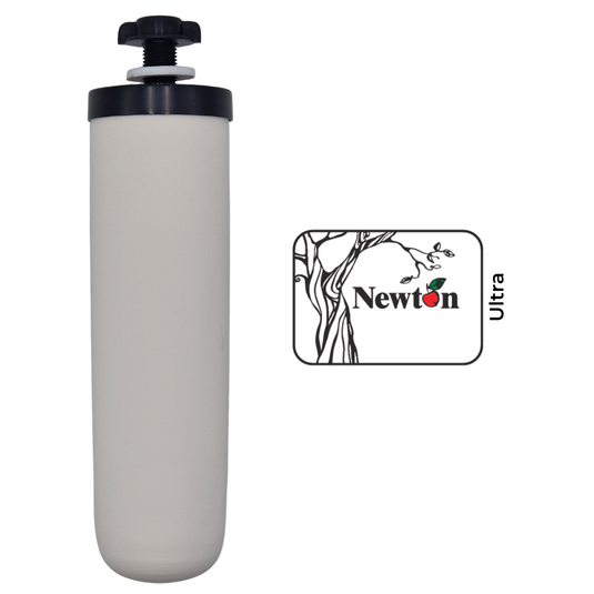 Newton Ultra Schwermetall-Reduktions-Gravitationswasserfilter | Hochleistungs-Kerzenfilter | Kompatibel mit British Berkefeld, Berkey usw.v